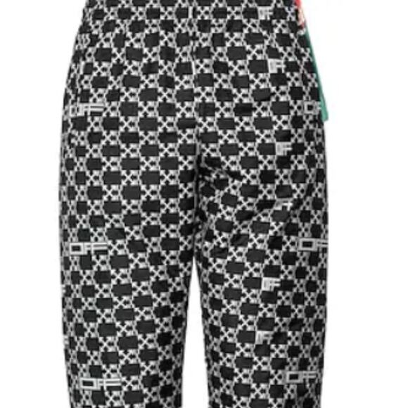 OFF-WHITE monogram nylon pants Black - Picture 3 of 16